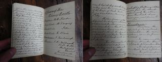 ANTIQUE HANDWRITTEN DIARY 19TH CENTURY VOYAGE TO AUSTRALIA BRISBANE ABORIGINES. 10