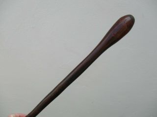 An Antique Tribal Throwing Club Or Walking Stick 19th Century?