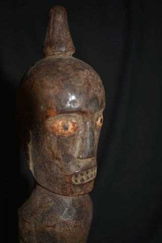 Orig $399 - Batak Ritual Shamans Figure Bovin Bone Eyes,  Early 1900s 8 "