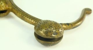 Antique African LOBI Bronze Bell Currency Cuff Bracelet Rattle Burkina Faso 8