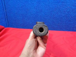 LARGE NATIVE AMERICAN CARVED STONE PIPE 6