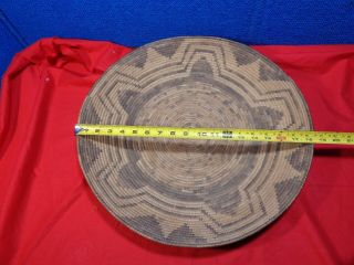 Large Antique Native American Indian Woven Basket 13