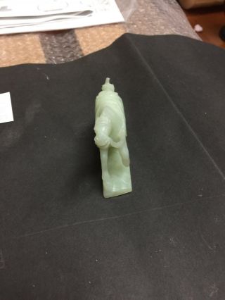 Antique Nephrite Jade Jadeite Carved Horse Statue,  Rare 11