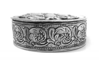 Gebrüder Dingeldein Hanau 1890 Silver Napoleon Snuff Box 800 Silver 2