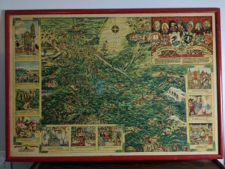 Three Large Mexico Pictorial Maps by Miguel Gomez Medina & Jo Mora 10