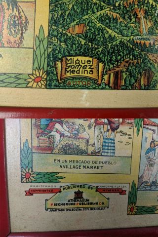 Three Large Mexico Pictorial Maps by Miguel Gomez Medina & Jo Mora 12