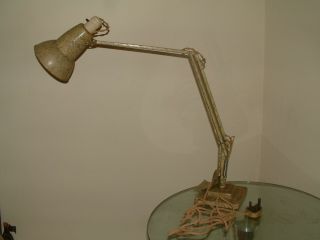 HERBERT TERRY ANGLPOISE DESK LAMP,  MINOR MODEL RARE CONDTION WITH LABEL 7