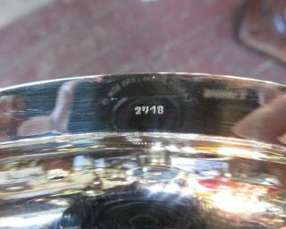 Large Tray 835,  Silver Germany 21 