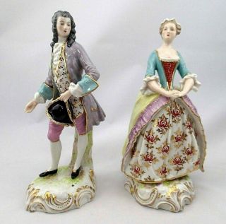 A Porcelain Figures Of A Lady And Gentleman Germany Appraisal