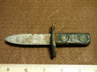 Vintage Flintlock Rifle Patch Knife Hand Made 1700 ' s 2