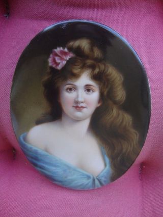 Antique KPM Germany Porcelain Plaque 11