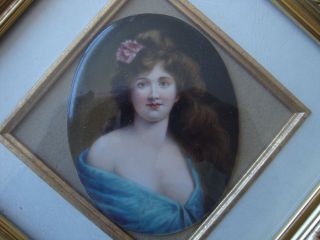 Antique KPM Germany Porcelain Plaque 8