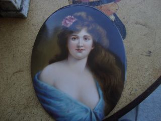 Antique KPM Germany Porcelain Plaque 9