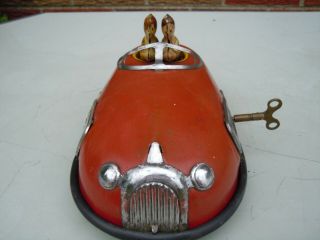 Vintage 1930 ' s Lindstrom Skeeter Bug Tin Wind Up Bumper Car.  A, .  NO RESER 4