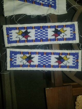 Native American Mens Northern Traditional Regalia Bead Work 5