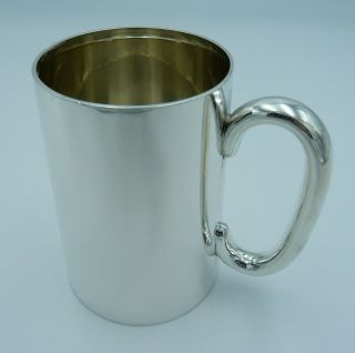 Victorian Silver Pint Tankard 1899 (cup,  Mug) - No Monogram Etc