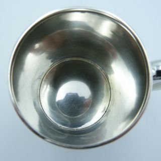 Victorian Silver Pint Tankard 1899 (Cup,  Mug) - No Monogram etc 3