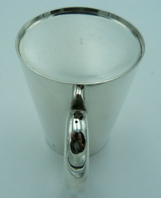 Victorian Silver Pint Tankard 1899 (Cup,  Mug) - No Monogram etc 4