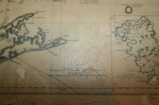Vintage Thomas Jefferys Map Connecticut,  Rhode Island,  Massachusetts 1755 11