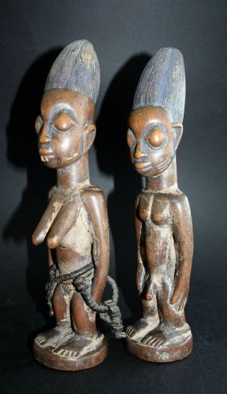 African Art,  YOROUBA,  IBEDJI statues,  Nigeria, .  Oshogbo 11