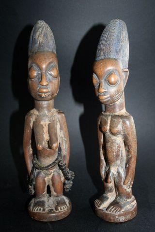African Art,  YOROUBA,  IBEDJI statues,  Nigeria, .  Oshogbo 3