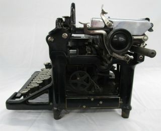 Pre - Owned Vintage/Antique Underwood Standard 6 Typewriter Black CA.  1930s 5