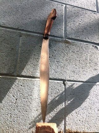 Antique Indonesian Sword GOLOK Yataghan Yatagan Silat Keris No Shamshir 12