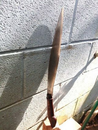 Antique Indonesian Sword GOLOK Yataghan Yatagan Silat Keris No Shamshir 3