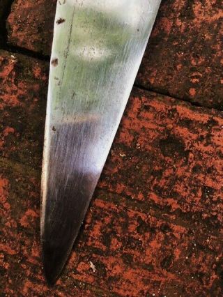 Antique Indonesian Sword GOLOK Yataghan Yatagan Silat Keris No Shamshir 6