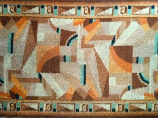 Art Deco Carpet Runner - Authentic Period Item,  1920s 1930s