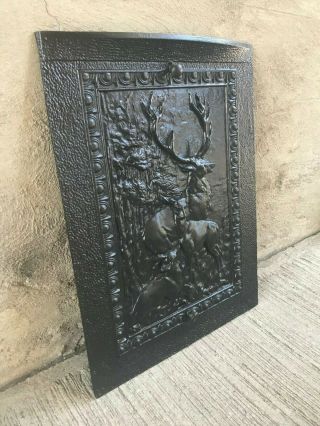 Antique Cast Iron Fireplace Summer Cover (5)