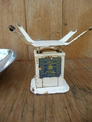 Vintage TRINER SCALE & MFG.  CO.  89K Candy Scale Precision Scale 4