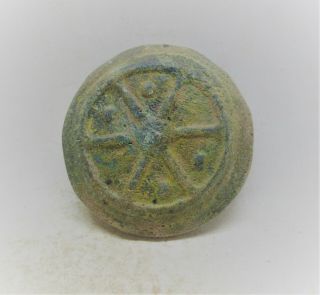 VERY RARE CIRCA 4TH CENTURY BC ANCIENT GREEK AE TOKEN 2