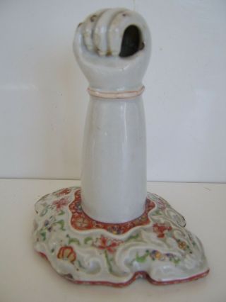 VERY RARE ANTIQUE CHINESE EXPORT CANDLE 17TH 18TH CENTURY - INCENSE BURNER 2