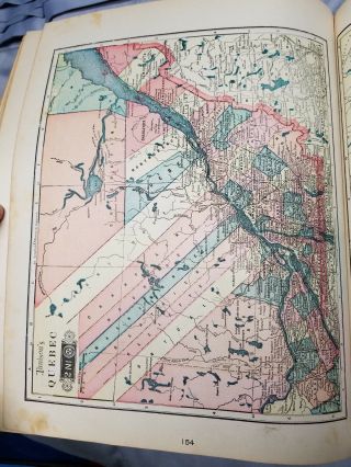 Tunison ' s Peerless Universal Atlas of the World 1904 10