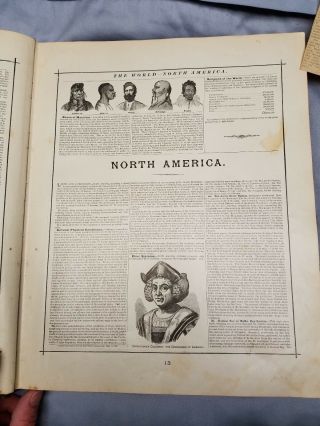 Tunison ' s Peerless Universal Atlas of the World 1904 12