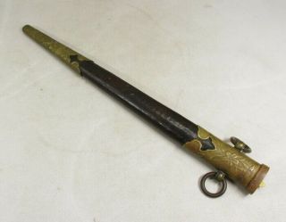 H628: SAMURAI KATANA,  REAL Japanese military short sword,  Saber,  Dagger TANKEN 8