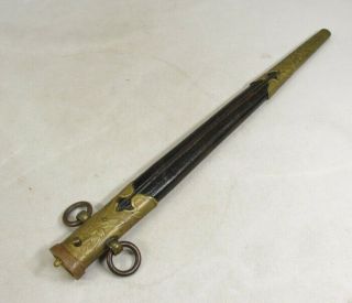 H628: SAMURAI KATANA,  REAL Japanese military short sword,  Saber,  Dagger TANKEN 9