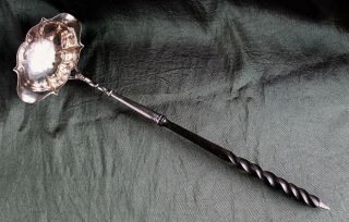 Mid - Georgian Sterling Puch Ladle By David Hennell I (london 1757)