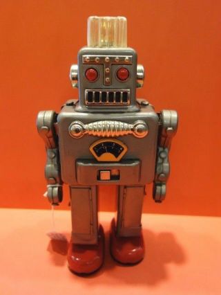 All Linemar Smoking Spaceman Robot Made In Japan 1960 (2)