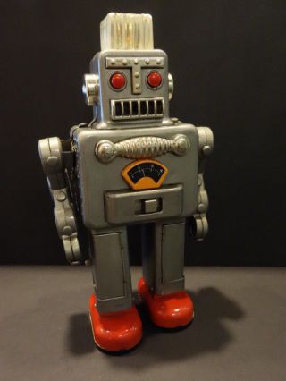 All LINEMAR Smoking Spaceman Robot Made In Japan 1960 (2) 2