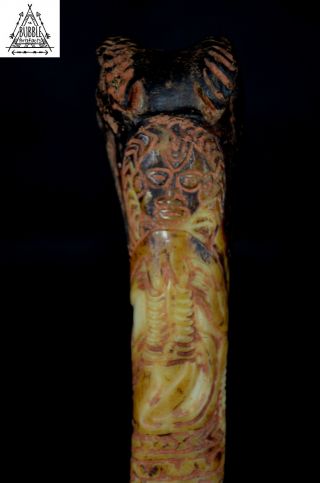 Stunning Fine Vintage Abelam Dagger,  Papua Guinea,  Png