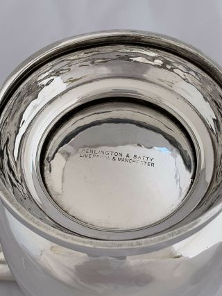 Solid Silver PINT MUG or TANKARD 1926 Birmingham Barker Brothers Sterling Silver 6