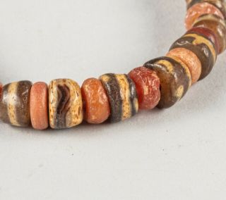 Chinese Antique/Vintage Manchu Style Agate Prayer Beads 8