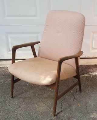 Rare Mid Century Modern Attributed Alf Svensson Dux Lounge Chair