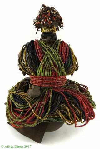 Fali Beaded Fertility Doll Cameroon African Art Was $250.  00