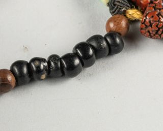 Chinese Antique/Vintage Seed & Amber Prayer Beads 5