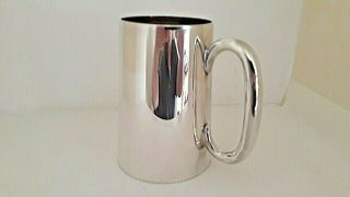 1 PINT SILVER TANKARD 1930 2