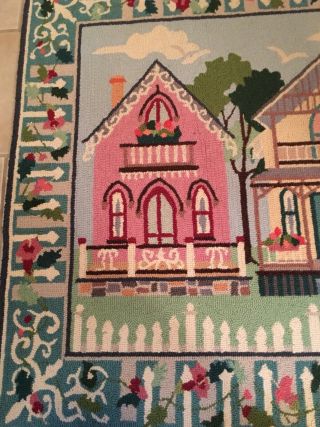 Claire Murray 100 Wool Heirloom Hand - made Rug.  Victorian Cottages 4