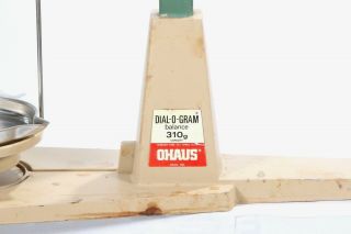 OHAUS DIAL - O - GRAM 310g BEAM BALANCE SCALE SCHOOL SURPLUS 3